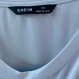 white vintage t shirt size large